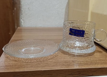 فنجان همراه با نعلبکی دلی مدل DELISOGA DSCF063