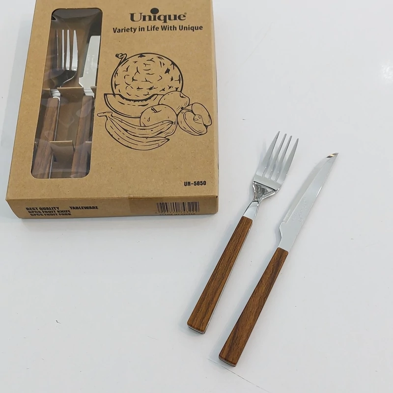 کارد و چنگال میوه خوری یونیک کد UN-5850 اصل شرکتی