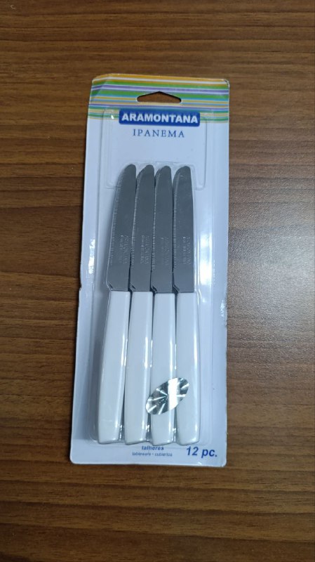 کارد میوه خوری برزیلی Aramontana تعداد 12 تایی در رنگ های مختلف