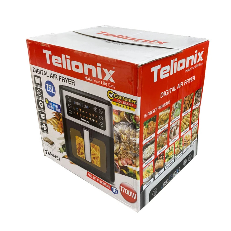 سرخ کن تلیونیکس Telionix 7.5 لیتری مدل TAF4451